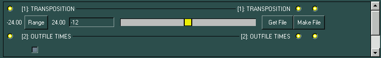 [Sound Loom MODIFY SPEED paramter entry]